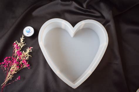 Heart Shape Deep Casting Silicone Mould – Resin Bazaar