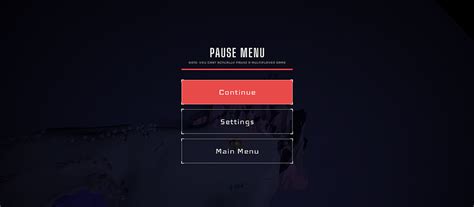 Unity 3D Menu 的图像结果