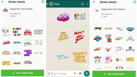 Happy New Year 2022 Wishes WhatsApp Stickers: How to share New Year ...
