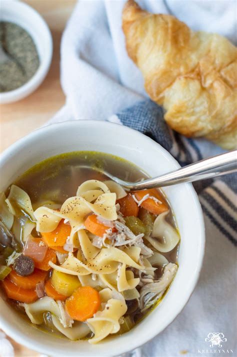 Classic, Hearty Chicken Noodle Soup Recipe - Kelley Nan