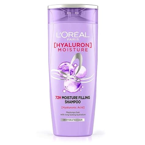 Buy L'Oreal Paris Moisture Filling Shampoo, With Hyaluronic Acid, For ...