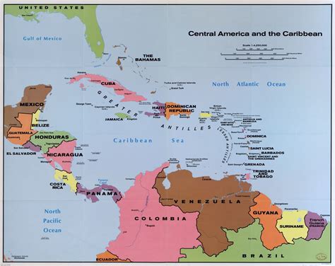 Central America and the Caribbean. | Library of Congress