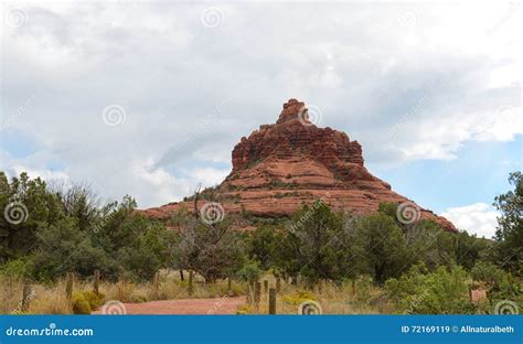 Walking Path Up To Bell Rock Vortex in Sedona, Arizona Stock Image ...
