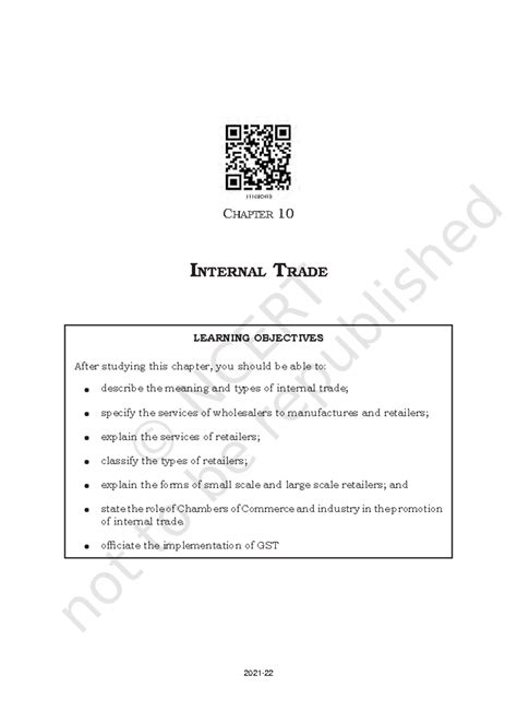 Internal trade, meaning and it's types - Chapter 10 Internal trade ...