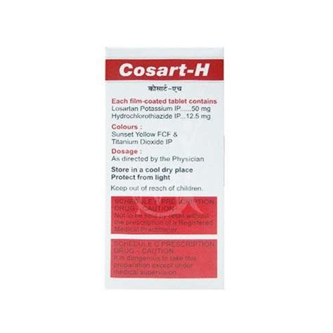 Cosart H Tablet - Jindal Medical Store