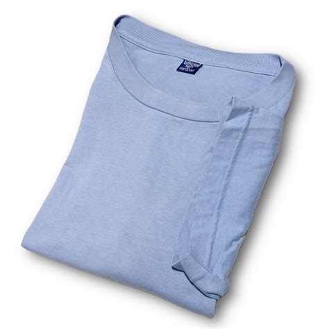 MADE IN USA 90s LANDS' END ランズエンド 無地 Tシャツ【XL】スモーキーライトブルー | BACK IN THE ...