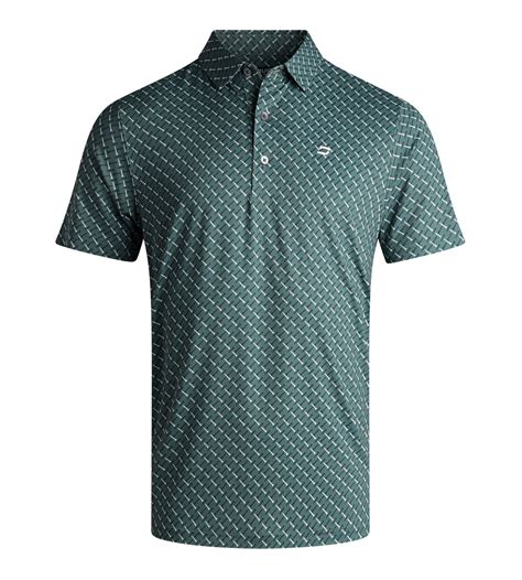 Sage Green Golf Polo Shirt - Druids