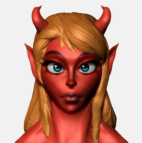 Image result for Demon Face Tutorial