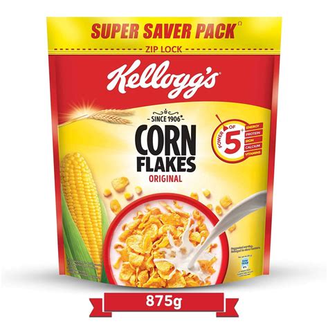 Kellogg's Corn Flakes Original, High in Iron, High in B Group Vitamins ...
