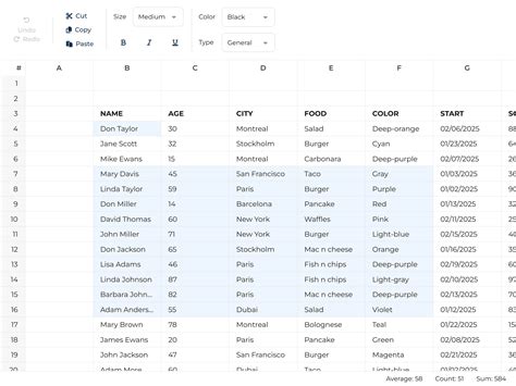 Image result for Grid Spreadsheet