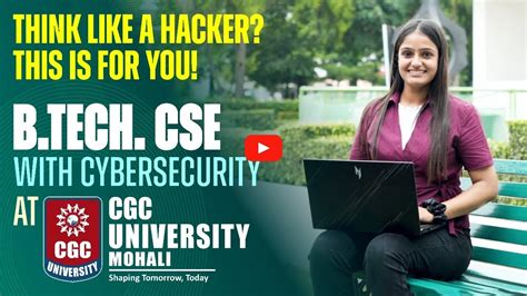 Top and Best B.Tech. CSE (Cyber Security) University in Mohali ...