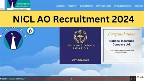 NICL AO Recruitment 2024: Application Begins for 274 Vacancies