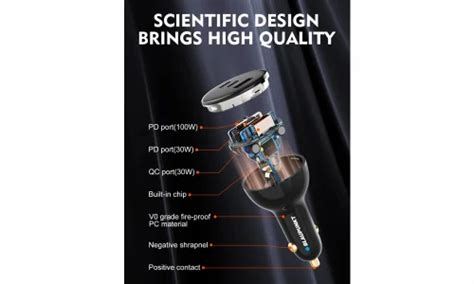 Ultra Fast Car Charger For Laptop And Mobile | Blaupunkt