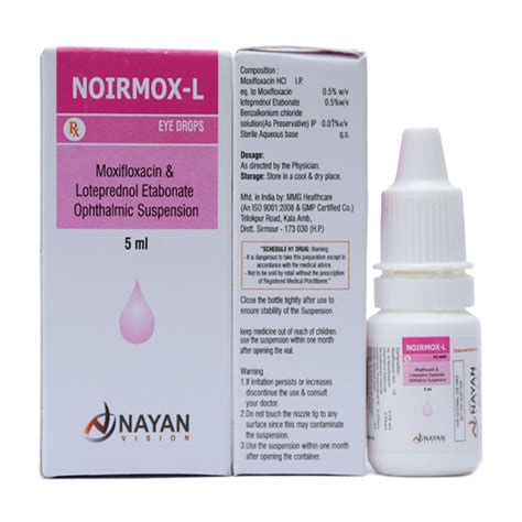 Noirmox-L Eye Drops ARLAK BIOTECH PVT. LTD.