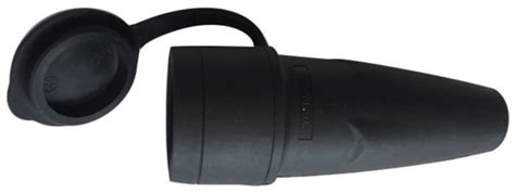 RS PRO | RS PRO Germany Mains Socket Black, 16A, Cable Rubber, 250 V ...