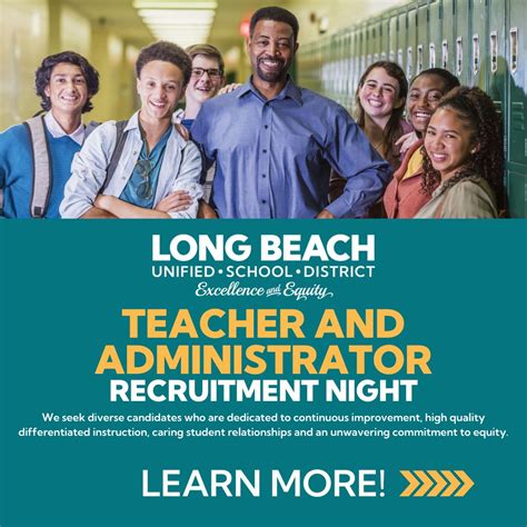 WE’RE HIRING! LBUSD Teacher and Administrator Recruitment Night The ...