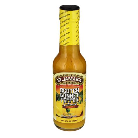 St. Jamaica Scotch Bonnet Pepper Sauce - Shop Hot sauce at H-E-B