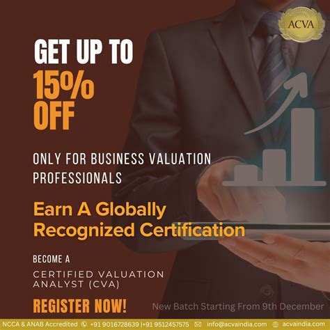 Join CVA program for business valuation experts | Academy of Certified Valuators and Analysts ...