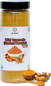 Mr Organik 100 % Pure Kasturi Turmeric face pack for Skin Lightening ...