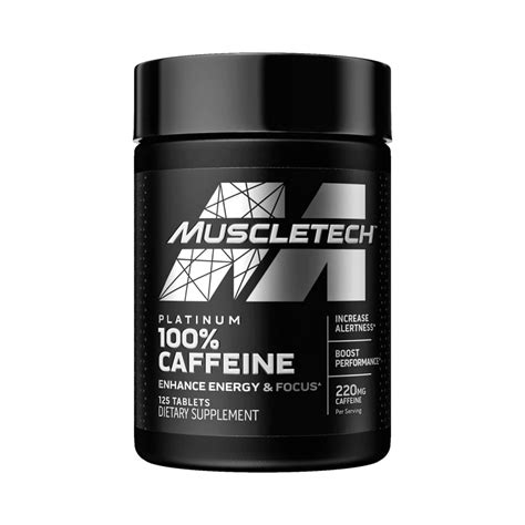 Muscletech Essential Series Platinum 100% Caffeine | Enhance Mental ...