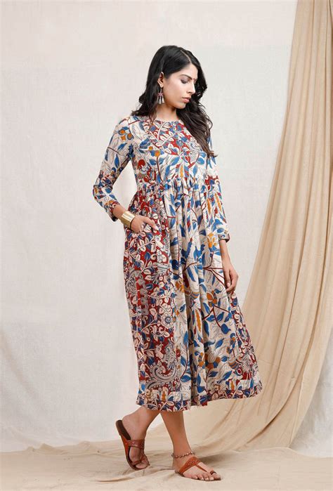 Buy Best Cotton Maxi Dresses for Women Online | Cotton Gowns – TJORI