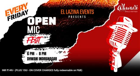 OPEN MIC FEST, Dhwani - Bar & Kitchen, Bangalore, 7 June 2024 | AllEvents