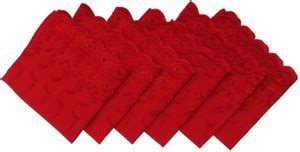 Adhvik Set of 6 Pcs Premium Quality Women's/ Girl's Pure Cotton Red ...