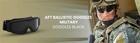AFT BALLISTIC GOGGLES MILITARY GOGGLES BLACK : Amazon.in: Sports ...