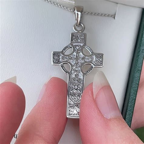 Sterling Silver Celtic Cross Necklace - Celtic Cross Online