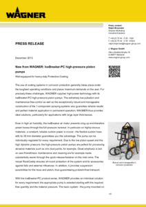 Leopard 48-110 - Conveying wet coatings | WAGNER