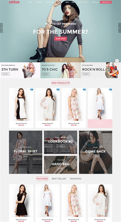 14 Ecommerce Responsive Templates & Themes for Clothing & Fashion Websites - 2018 | Ecommerce Design