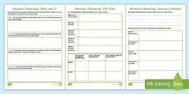 EYFS Spontaneous Planning (Portrait) Planning Template
