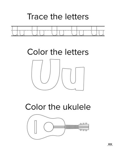 Printable Blue Alphabet U Letters 的图像结果