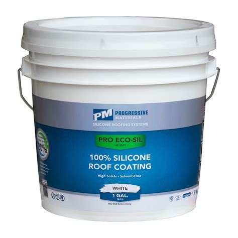 Buy 100% Silicone Roof Coating - Multi-Surface Waterproofing and UV ...