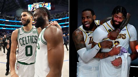 Celtics vs. Lakers by the numbers: Most championships, MVP winners ...