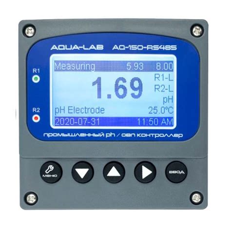 AQUA-LAB AQ-150-RS485 промышленный pH/ОВП метр (без электродов) купить ...