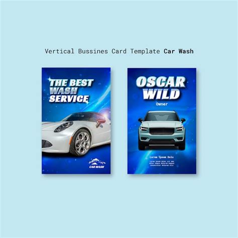 Car Wash Business Cards 的图像结果