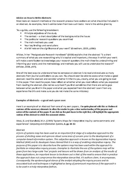 Image result for Example Bstract