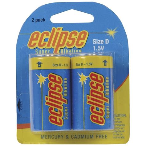 Eclipse Alkaline D Batteries Pack of 4 | Jaycar New Zealand