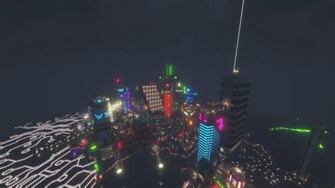 Image result for Minecraft Neon Builds