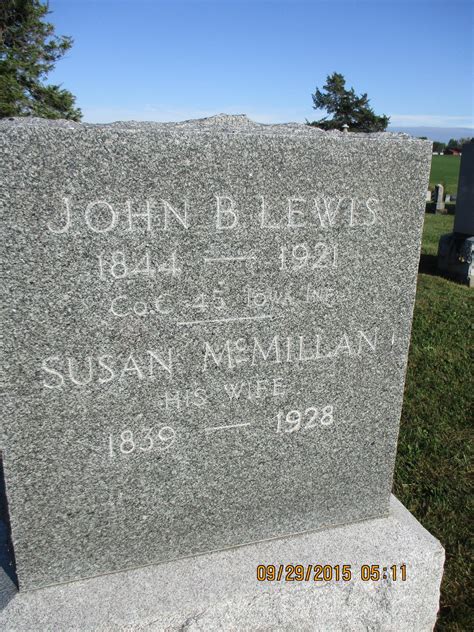 John B Lewis (1844-1921) – Memorial Find a Grave