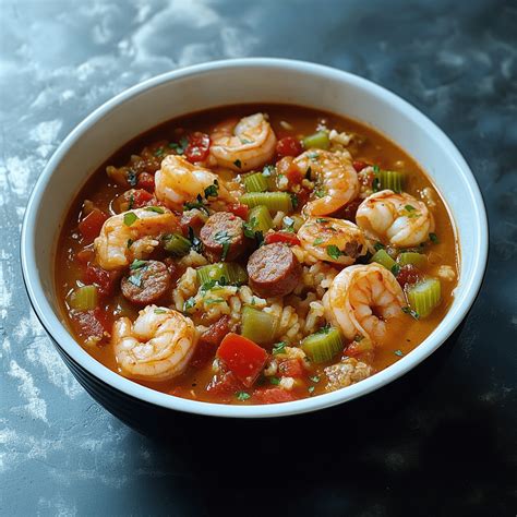 Creole-Style Shrimp and Sausage Gumbo Recipe