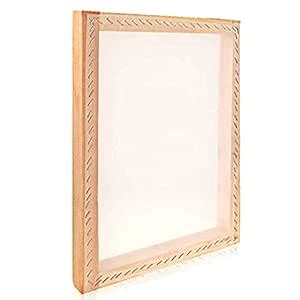CMR Screen Printing Rectangular Shape Frame With Mesh Wooden A3 Size ...