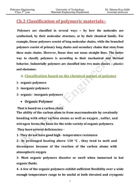 Image result for Polymers in Engineering