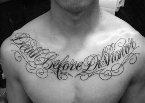 40 Death Before Dishonor Tattoo Designs for Men