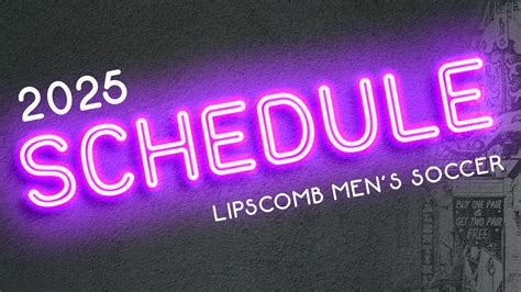 Men's Soccer Announces 2025 Schedule - Lipscomb University