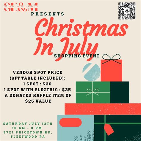 Christmas in July Craft/Vendor Show, Keystone Steam Fire Engine Co. # 1 ...