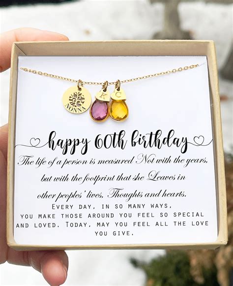 60th Birthday Gifts for Women 60th Birthday Gifts for Mom 60th Birthday ...