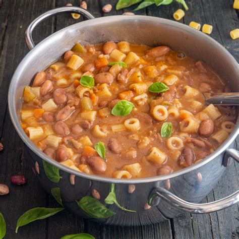 Pasta e Fagioli / Pasta and Beans | Recipe Cart | Recipe Cart