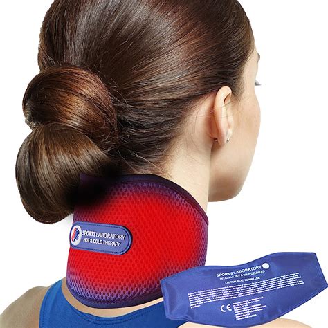 Buy Sports Laboratory Ice Pack for Neck Relief - Neck Support Brace ...